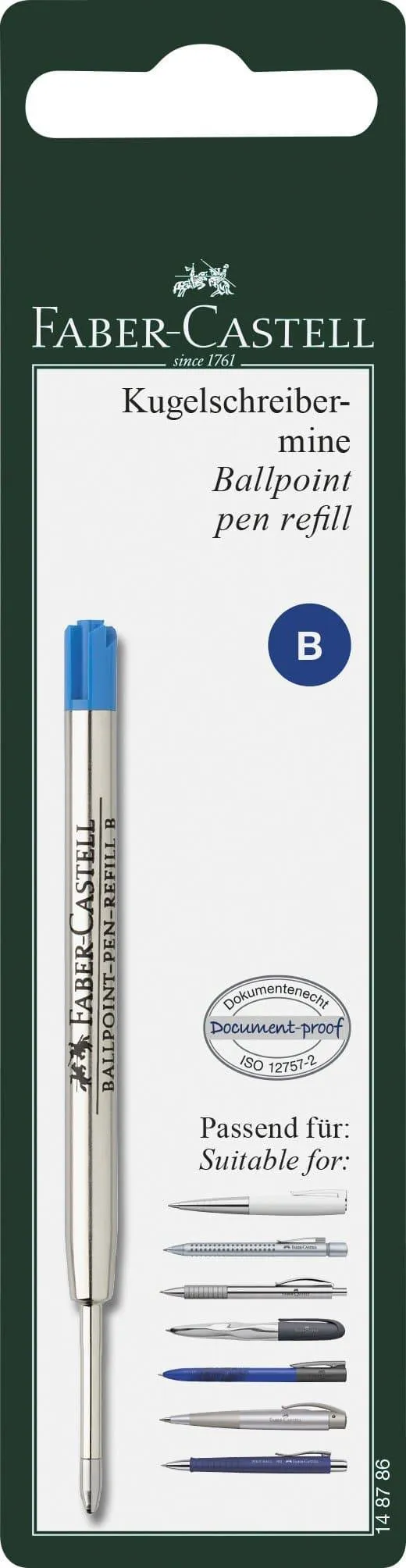 Ballpoint pen refill, Large-Capacity Refill