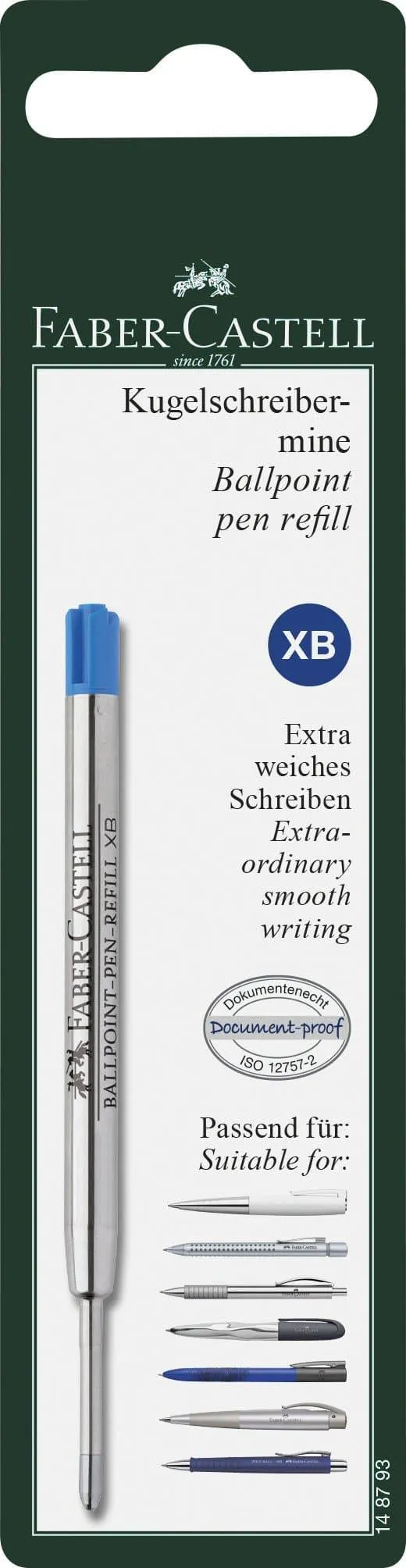 Ballpoint pen refill, Large-Capacity Refill