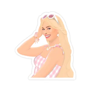 Beach Margot Robbie Sticker