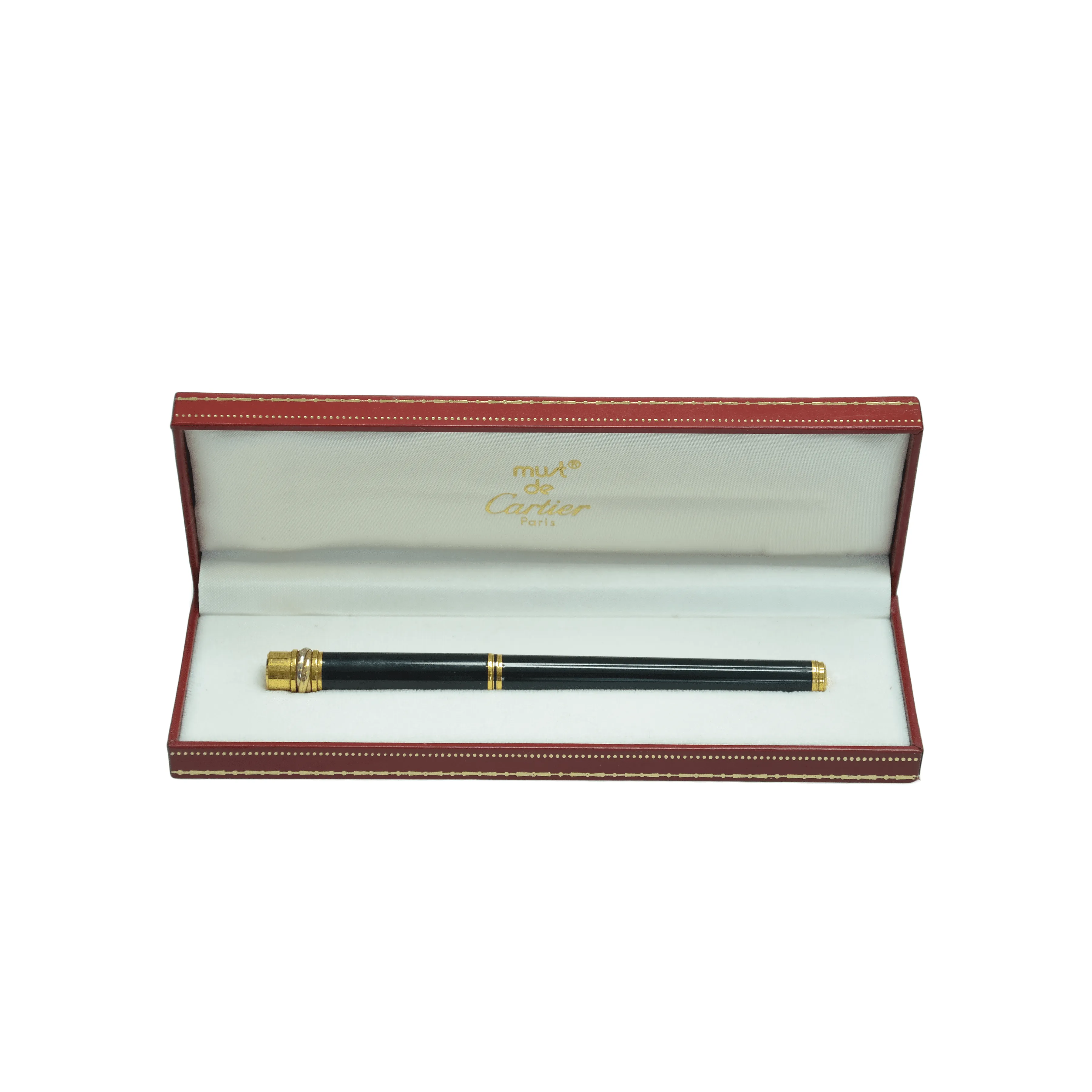 Black Must de Cartier Vendôme Trinity Ballpoint Pen