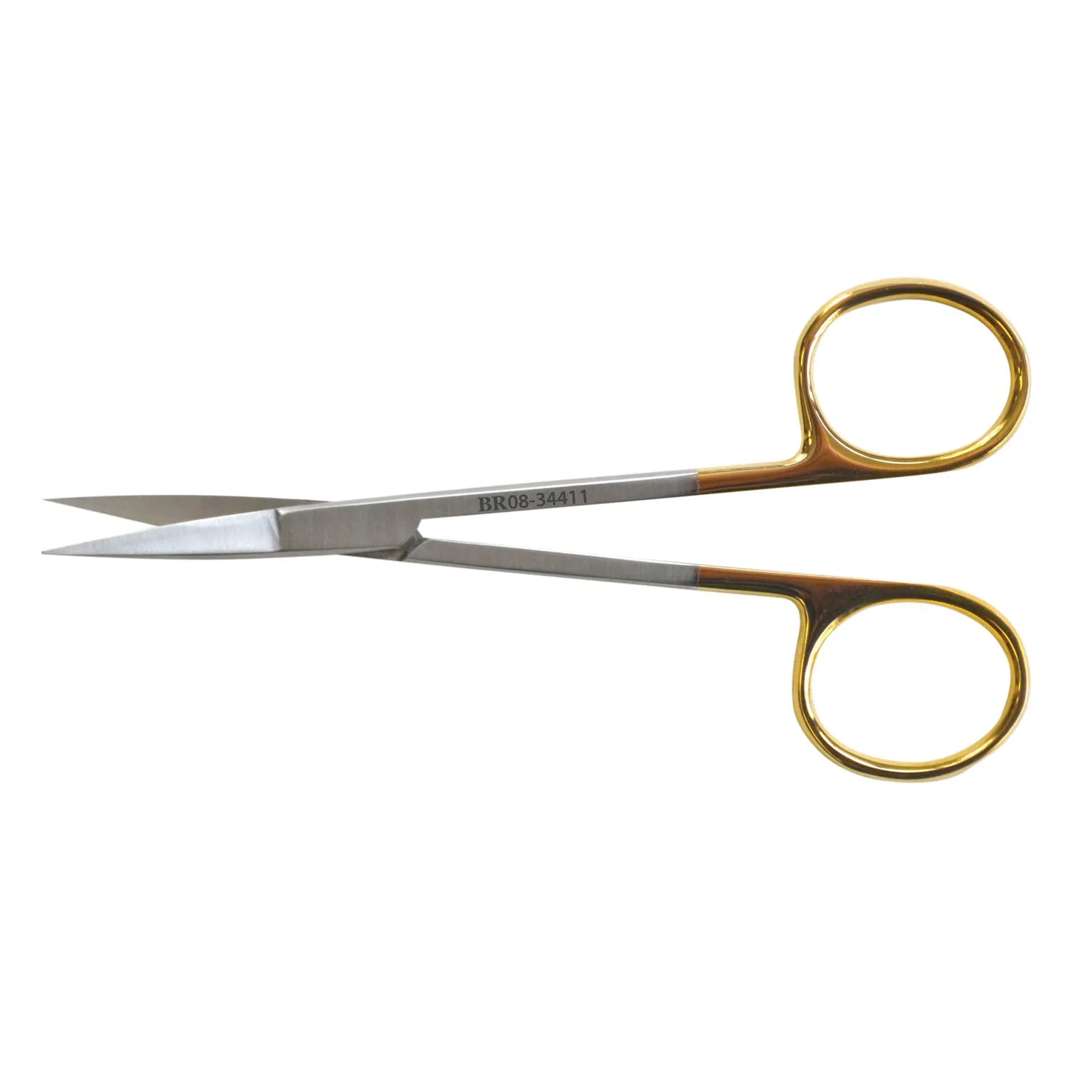 Br Surgical Iris Scissors Iris Scissor, Straight, Sharp/ Sharp, 4_" Tc