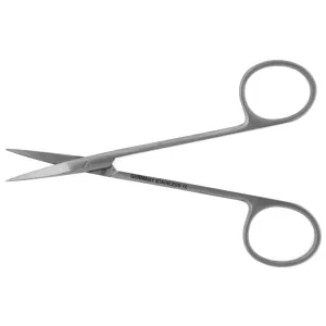 Br Surgical Iris Scissors Iris Scissor, Straight, Sharp/ Sharp, Round Shank, 4_"