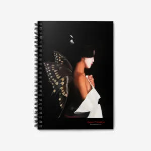 Butterfly Woman Spiral Notebook
