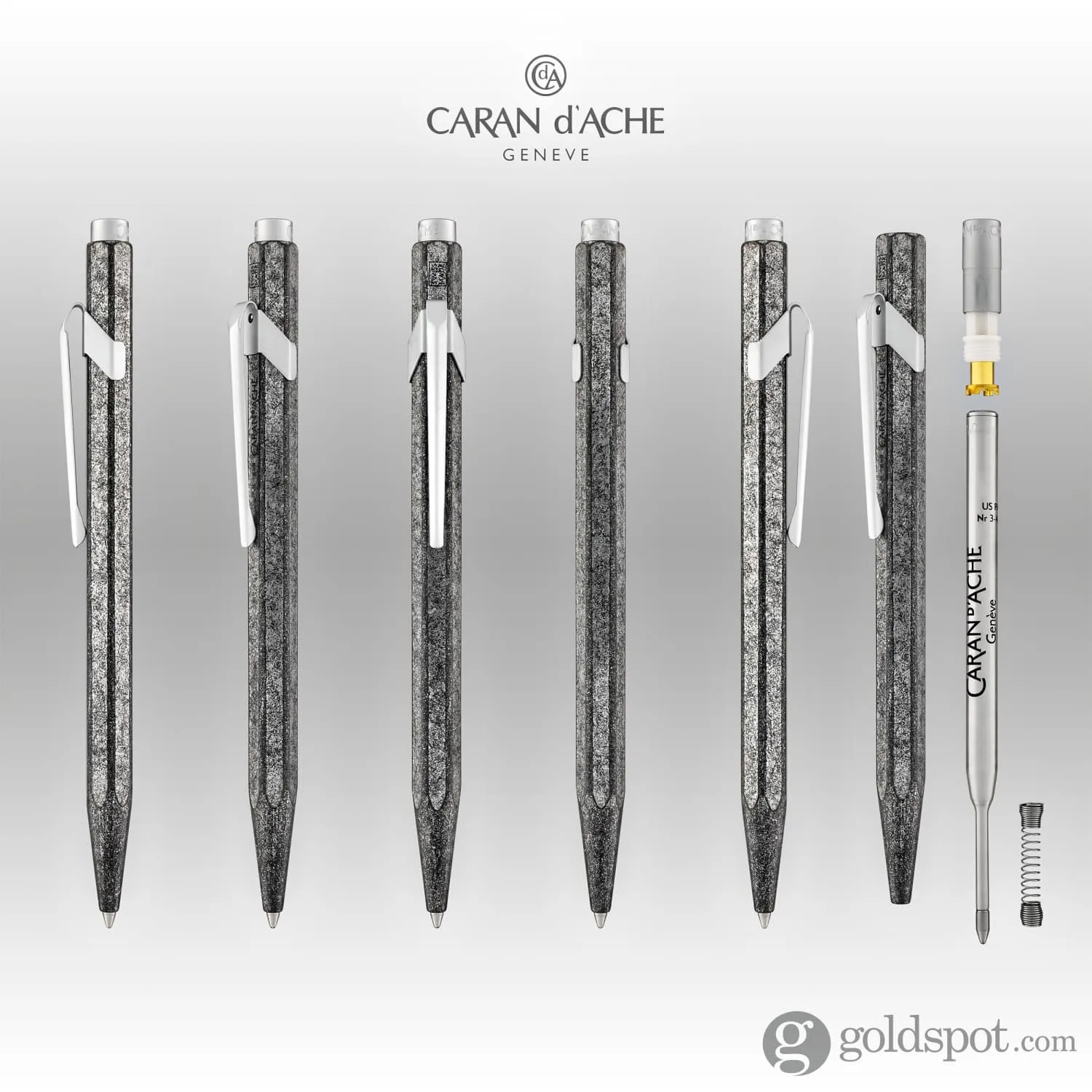 Caran d'Ache 849 Metal Collection Ballpoint Pen in Original