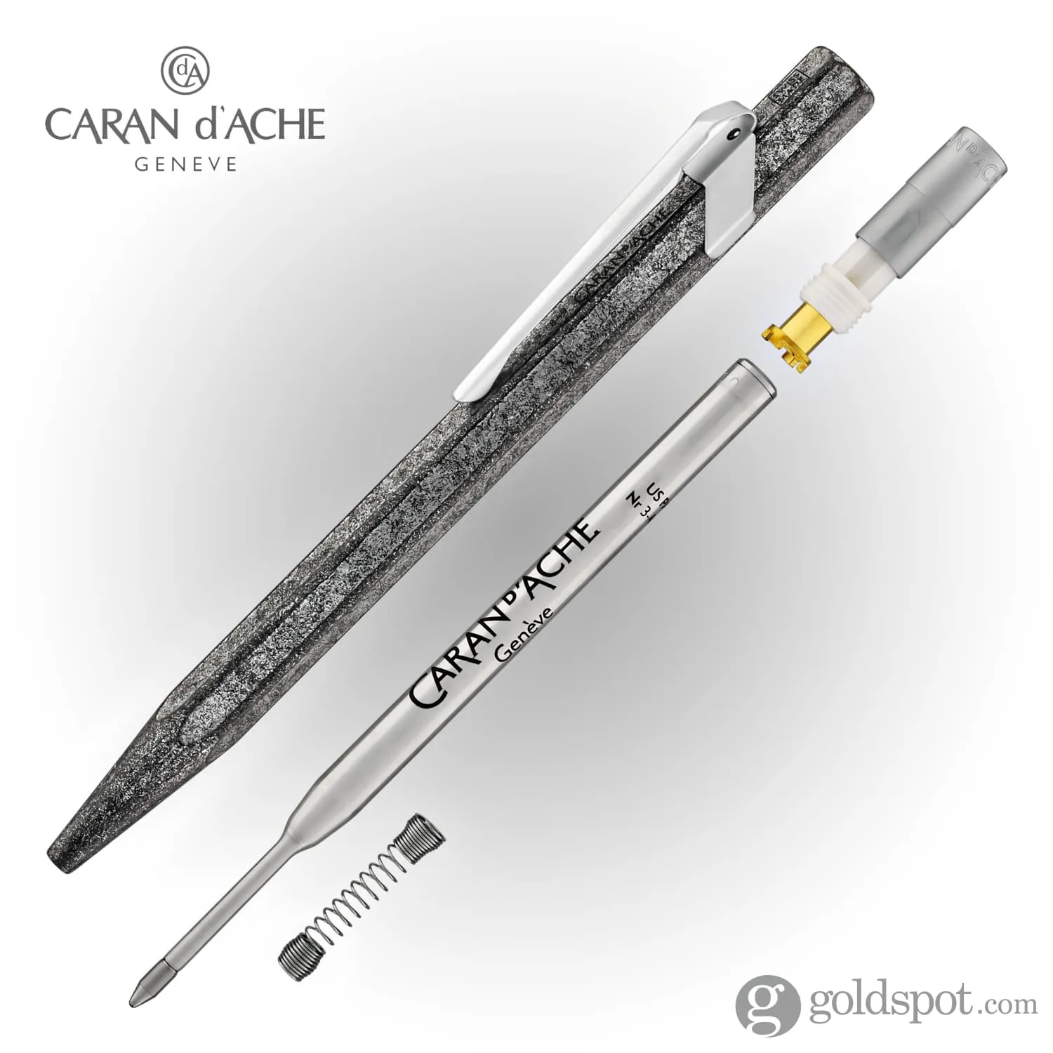 Caran d'Ache 849 Metal Collection Ballpoint Pen in Original