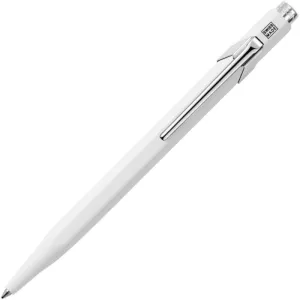 Caran d'Ache 849 Metal White Ballpoint Pen