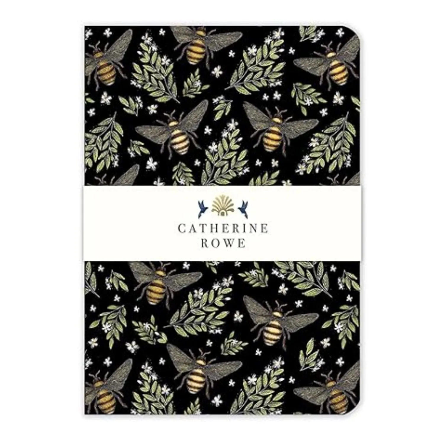 Catherine Rowe Bees A5 Luxurynotebook