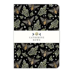 Catherine Rowe Bees A5 Luxurynotebook