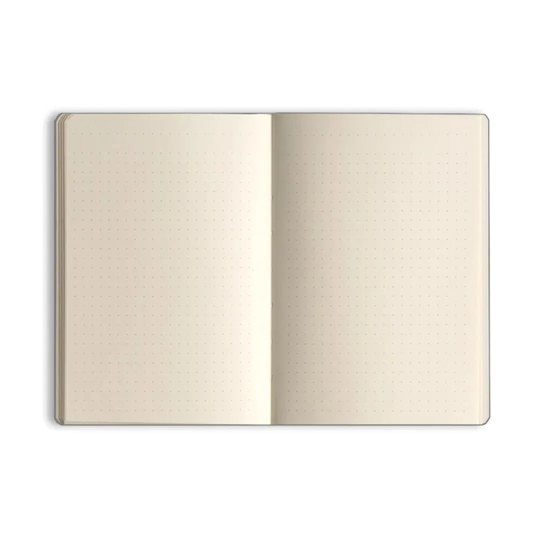 CIAK MATE Visual Slim Ivory Paper Notebook Dotted A5