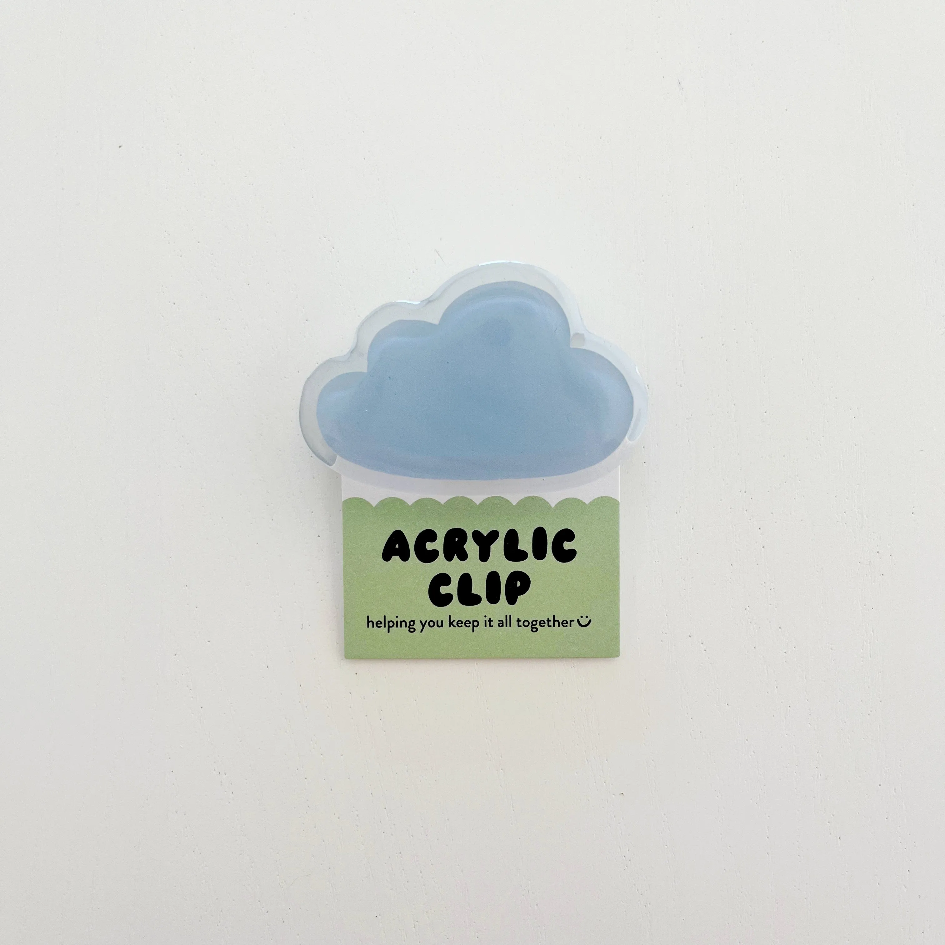 Cloud Acrylic Clip