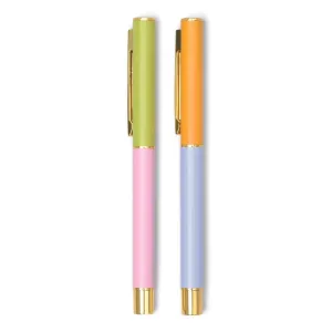 Colour Block Pens Lilac & Cornflower
