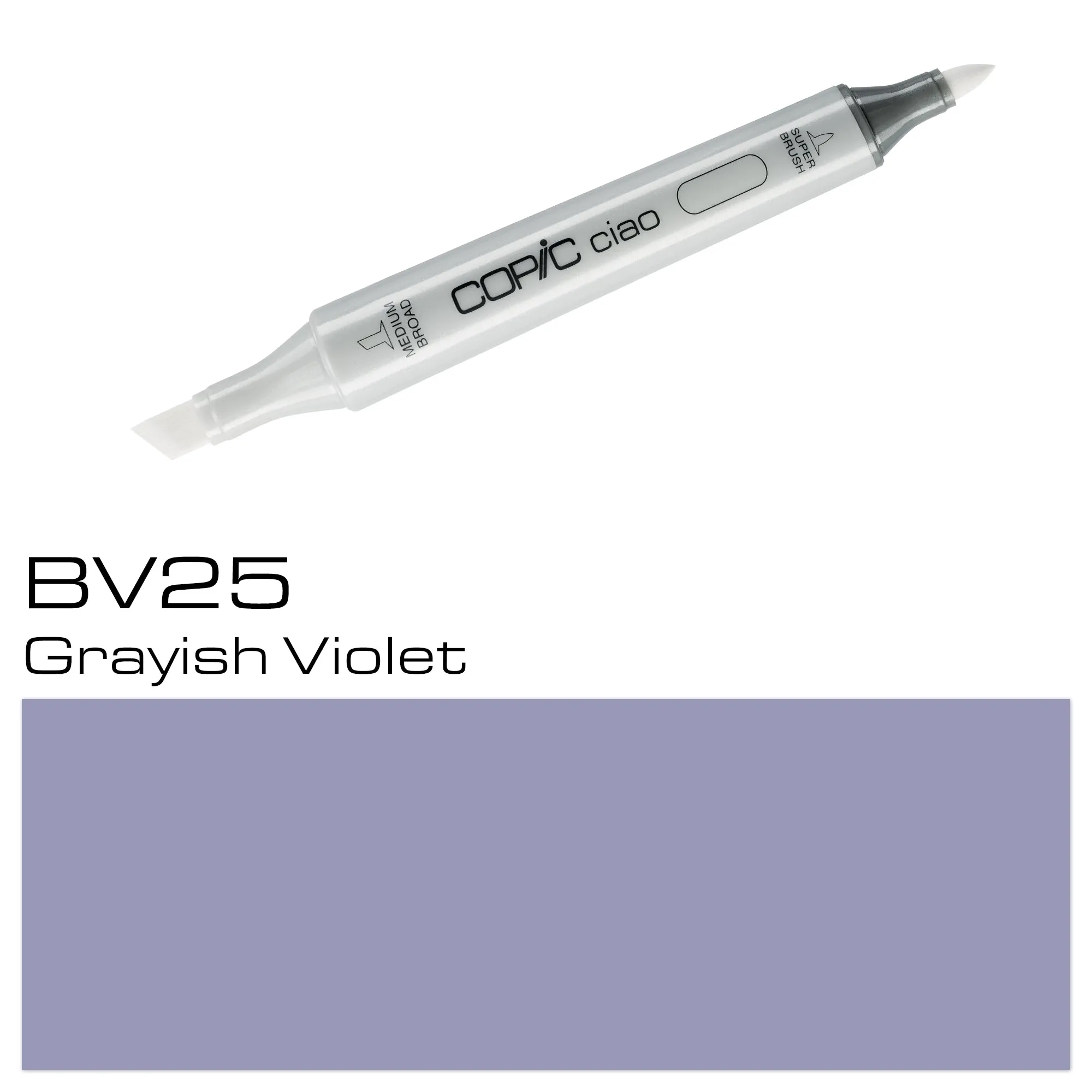 Copic Ciao Marker Bv25 Grayish Violet