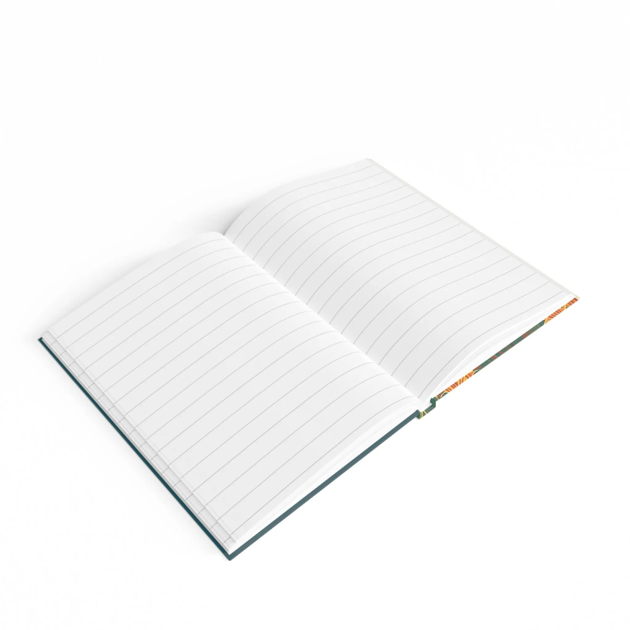 Coyote with Orange Flowers, Hardcover Notebook Journal - Write in Style