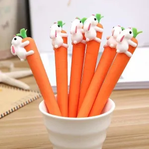 Creative Carrot Rabbit Gel Pens