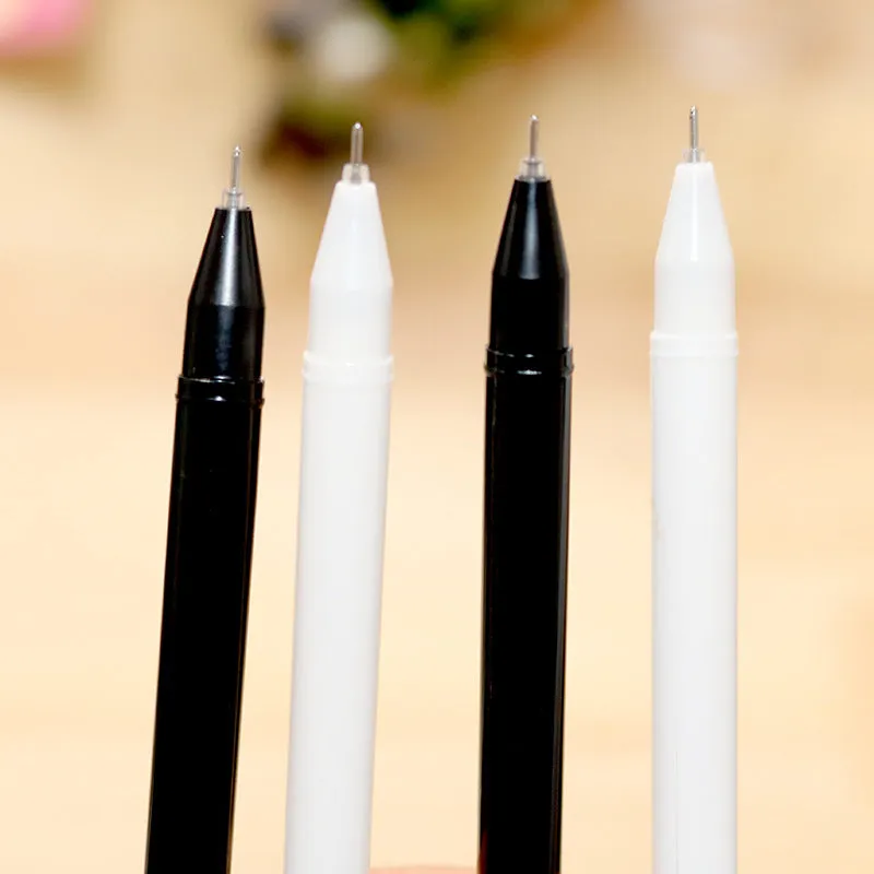 Cute Kitten Paw And Face Top Gel Pen