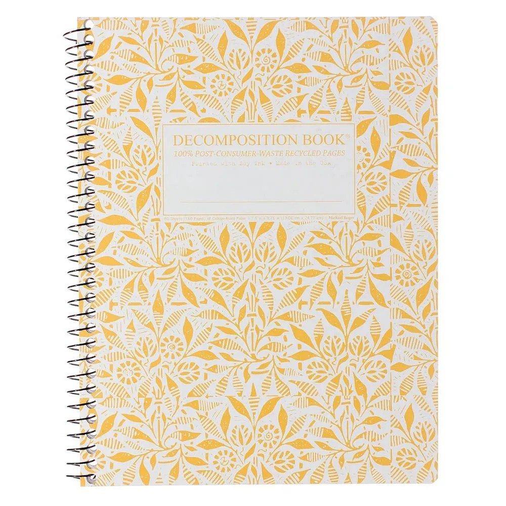 Decomposition Notebook, Coilbound - Fields of Plenty