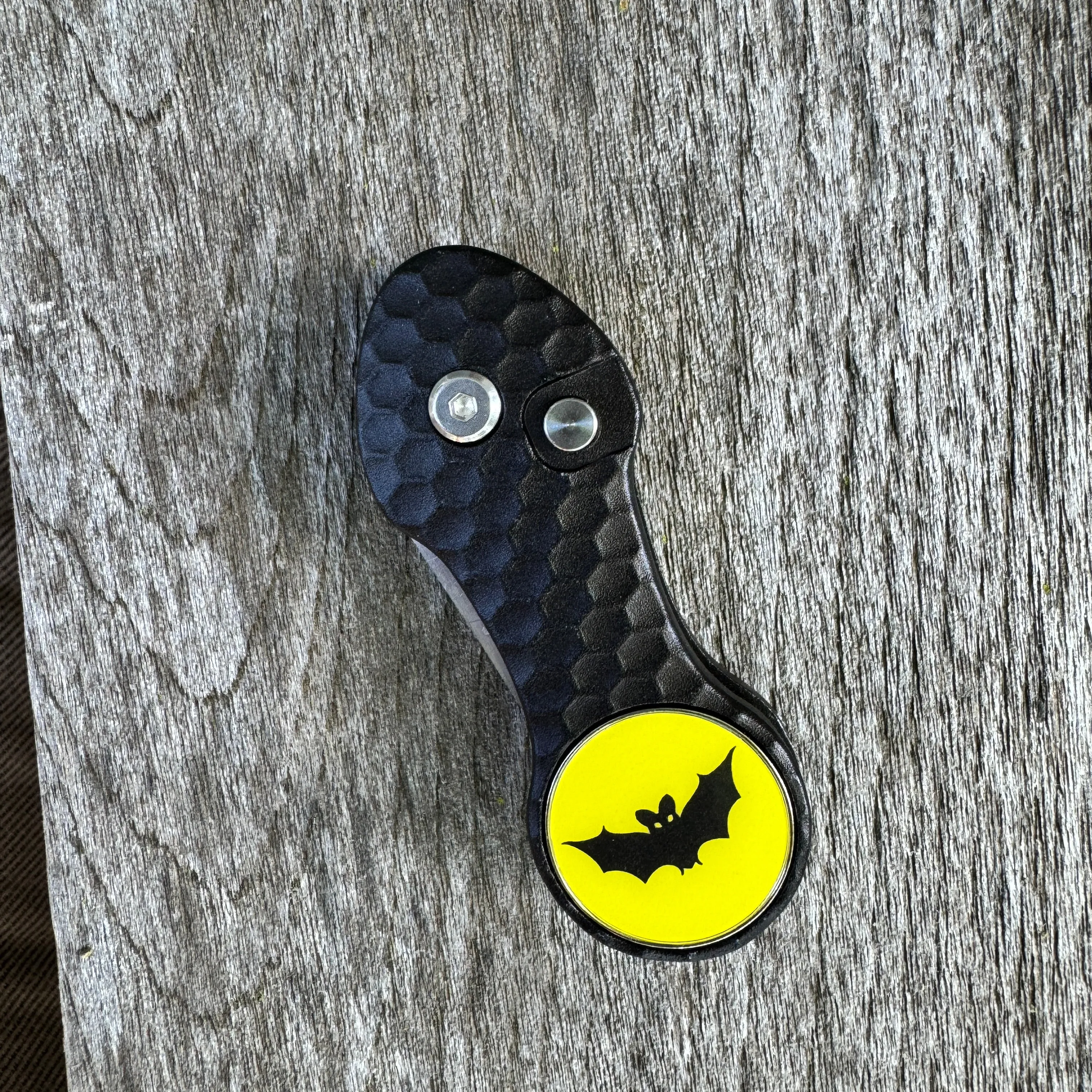 Divot Repair Tool Belt Clip Retractable