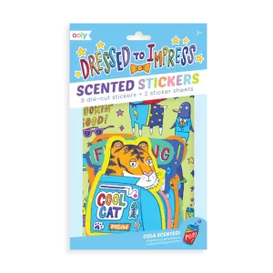 Dressed to impress scented stickers