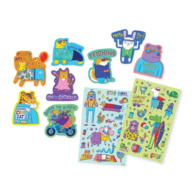 Dressed to impress scented stickers