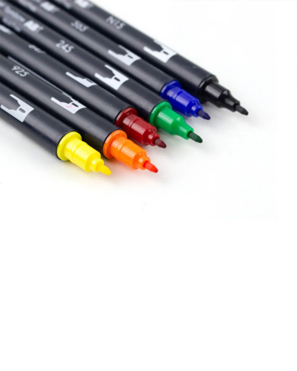Dual Brush Pen Art Markers: Primary Palette