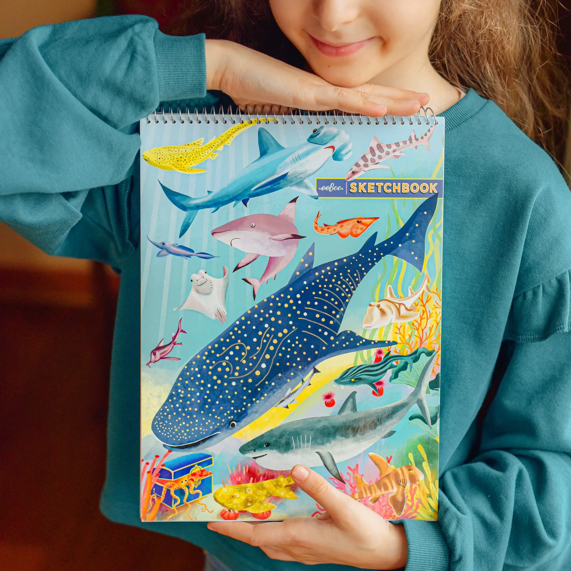 eeBoo Shark Sketchbook