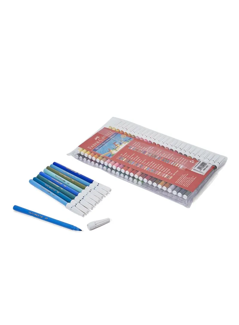 FABER-CASTELL Fibre Tip Pens Set of 50
