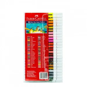 FABER-CASTELL Fibre Tip Pens Set of 50