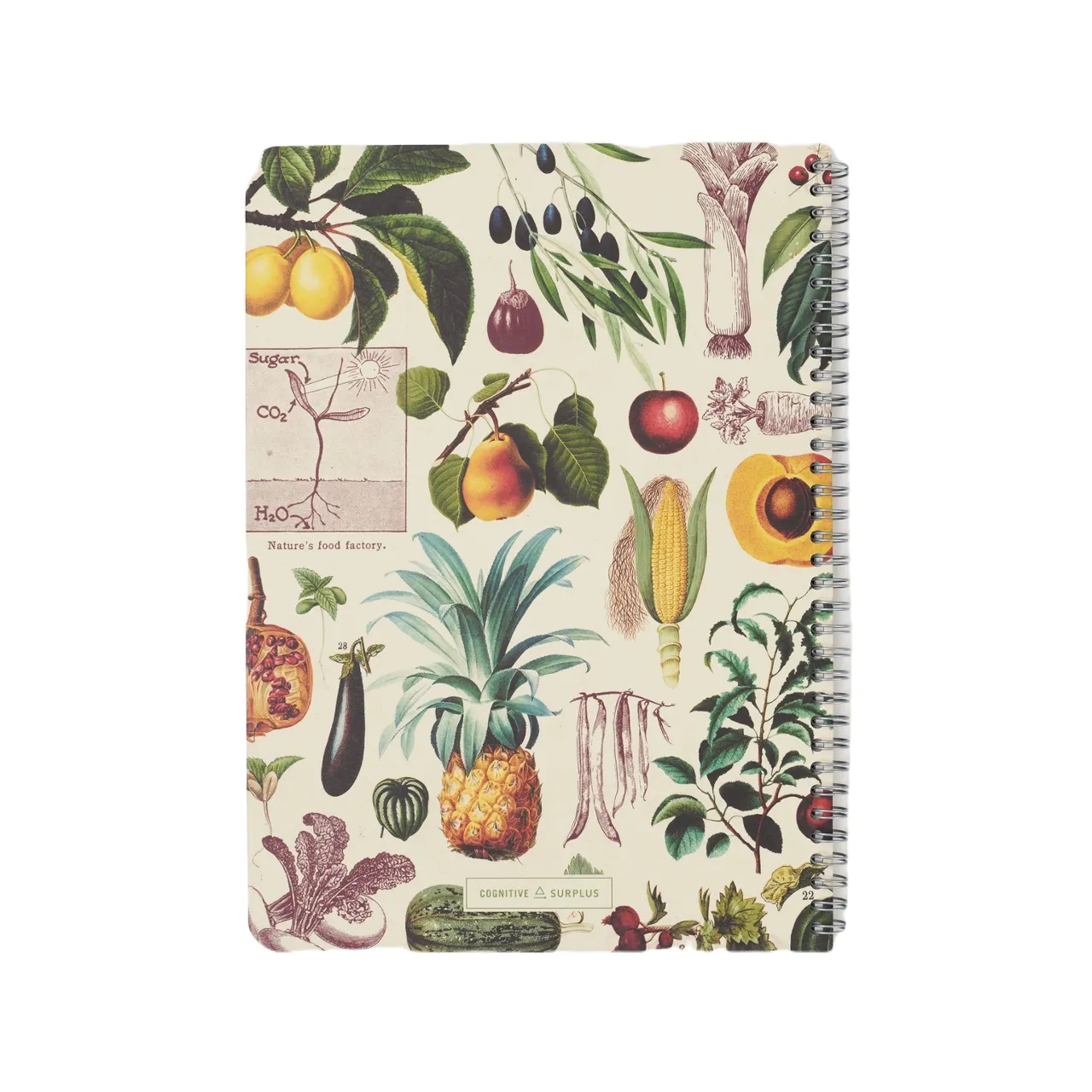 Farmer's Market Spiral Notebook