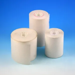 Globe Scientific Thermal Printer Paper, 58mm wide x 48mm diameter x 80 ft long, 4 Rolls/Unit