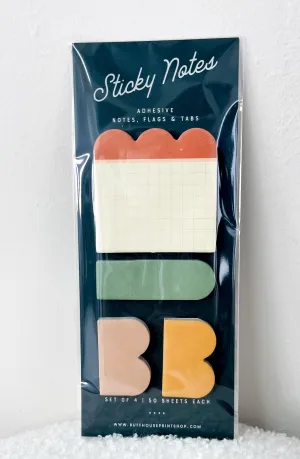 Grid Sticky Note Set