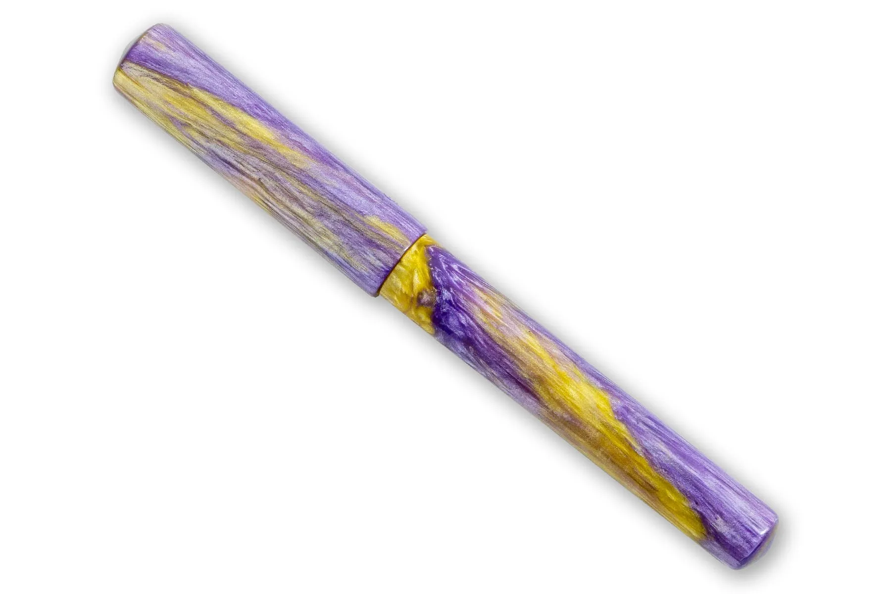 GW ST1 Purple Yellow Fountain Pen