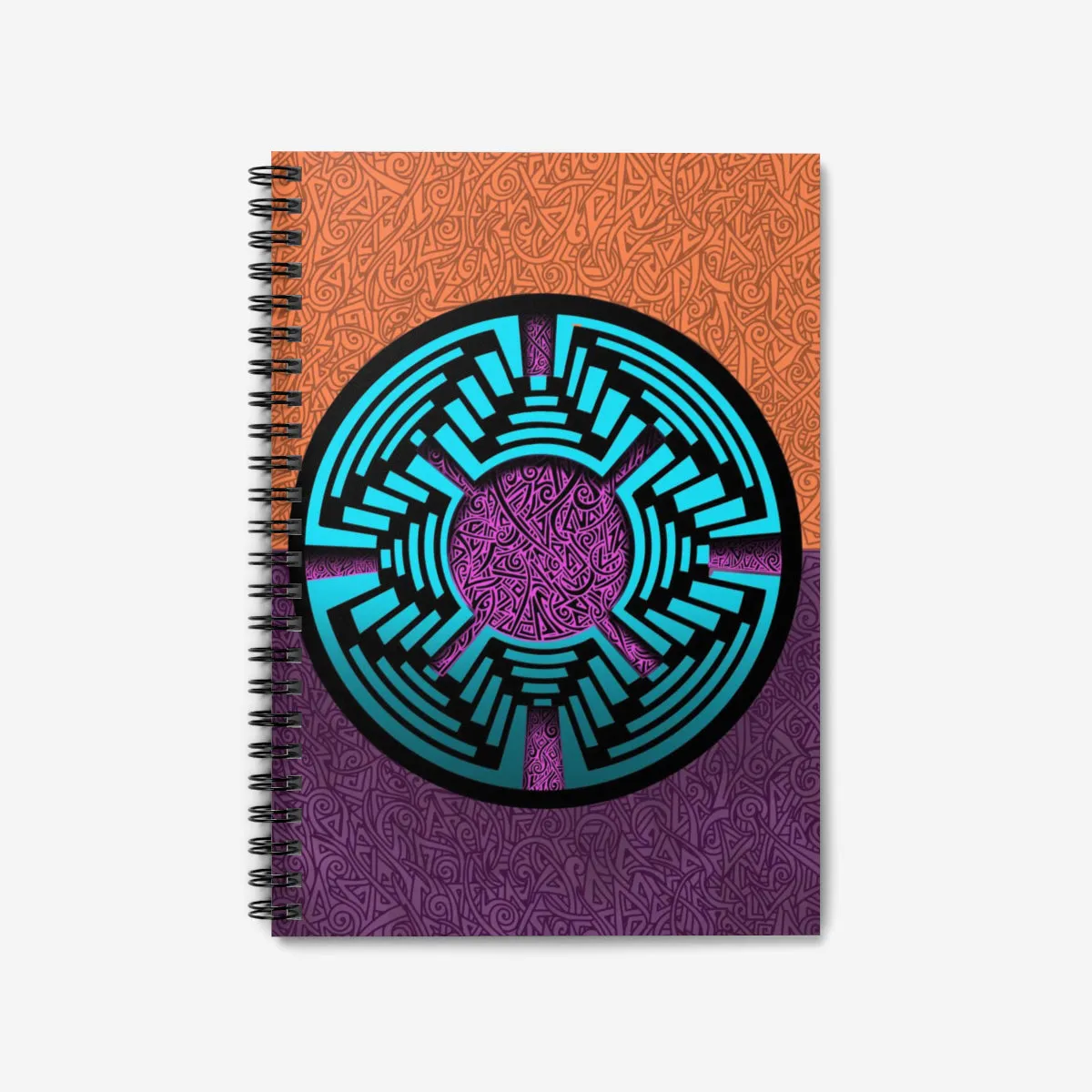 Hiosik Futurism I Spiral Notebook