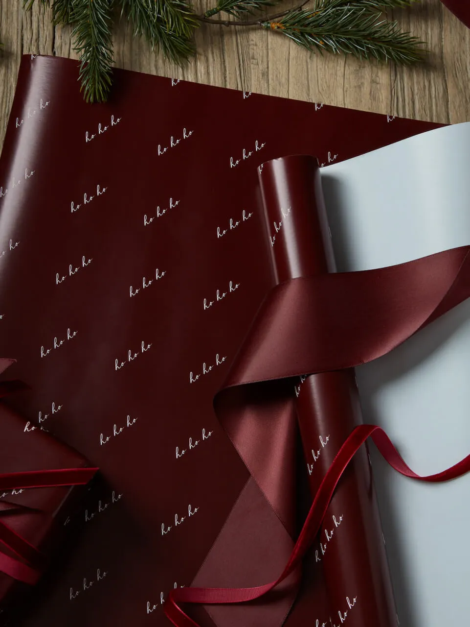 Ho Ho Ho Wrapping Paper - 5m