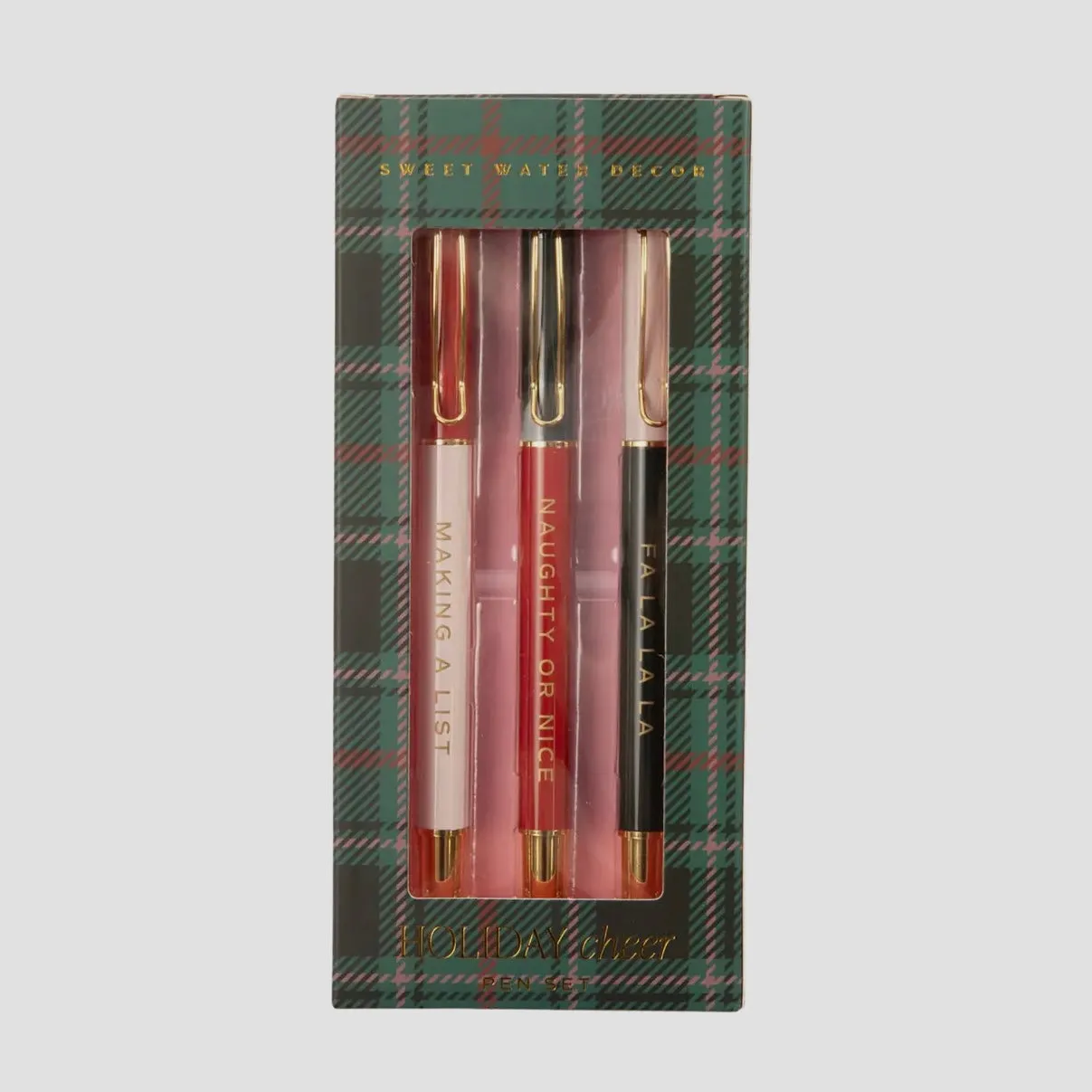 Holiday Cheer Metal Pen Set