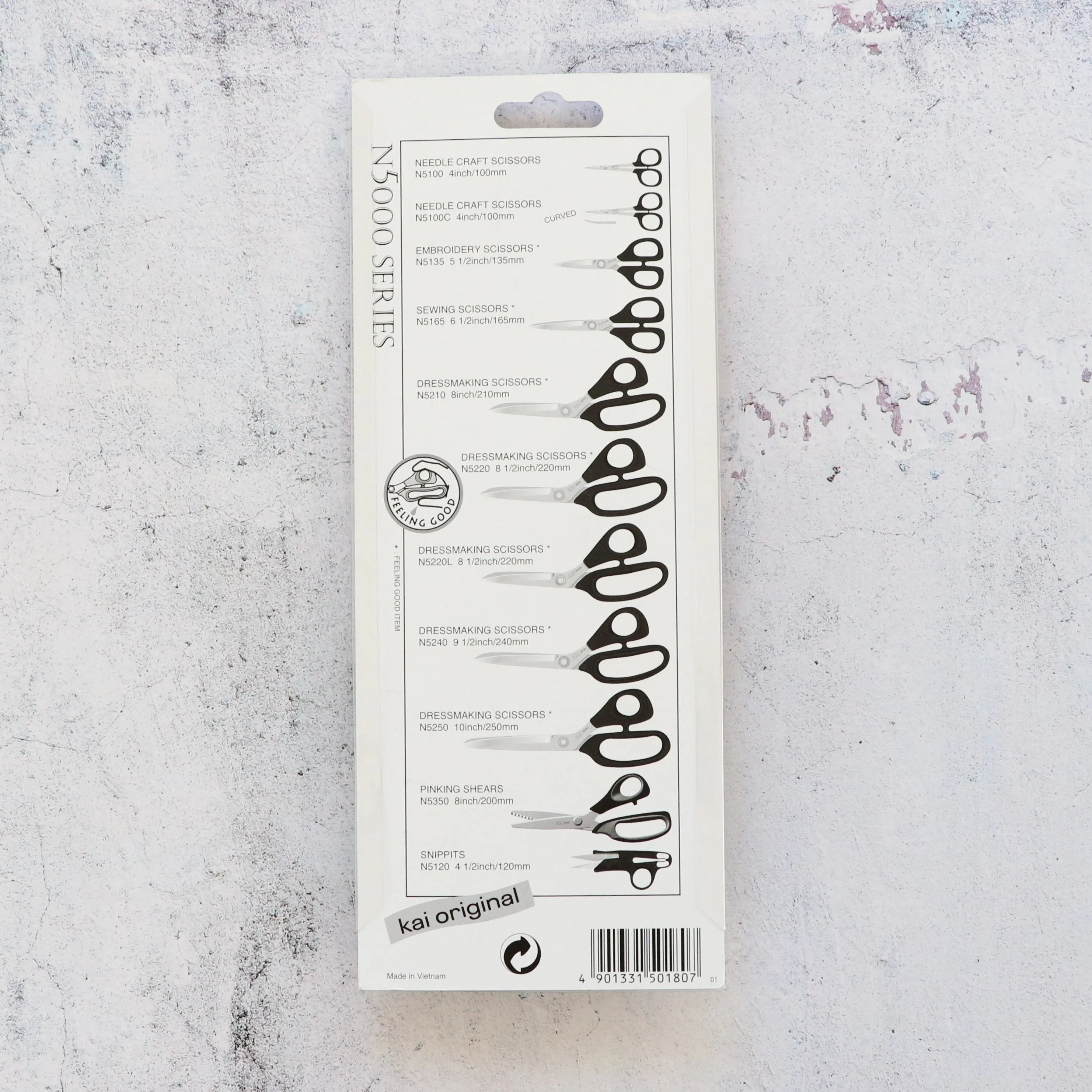 Kai Left Handed Scissors N5000 Series