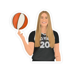 Kate Martin Las Vegas Aces WNBA Sticker