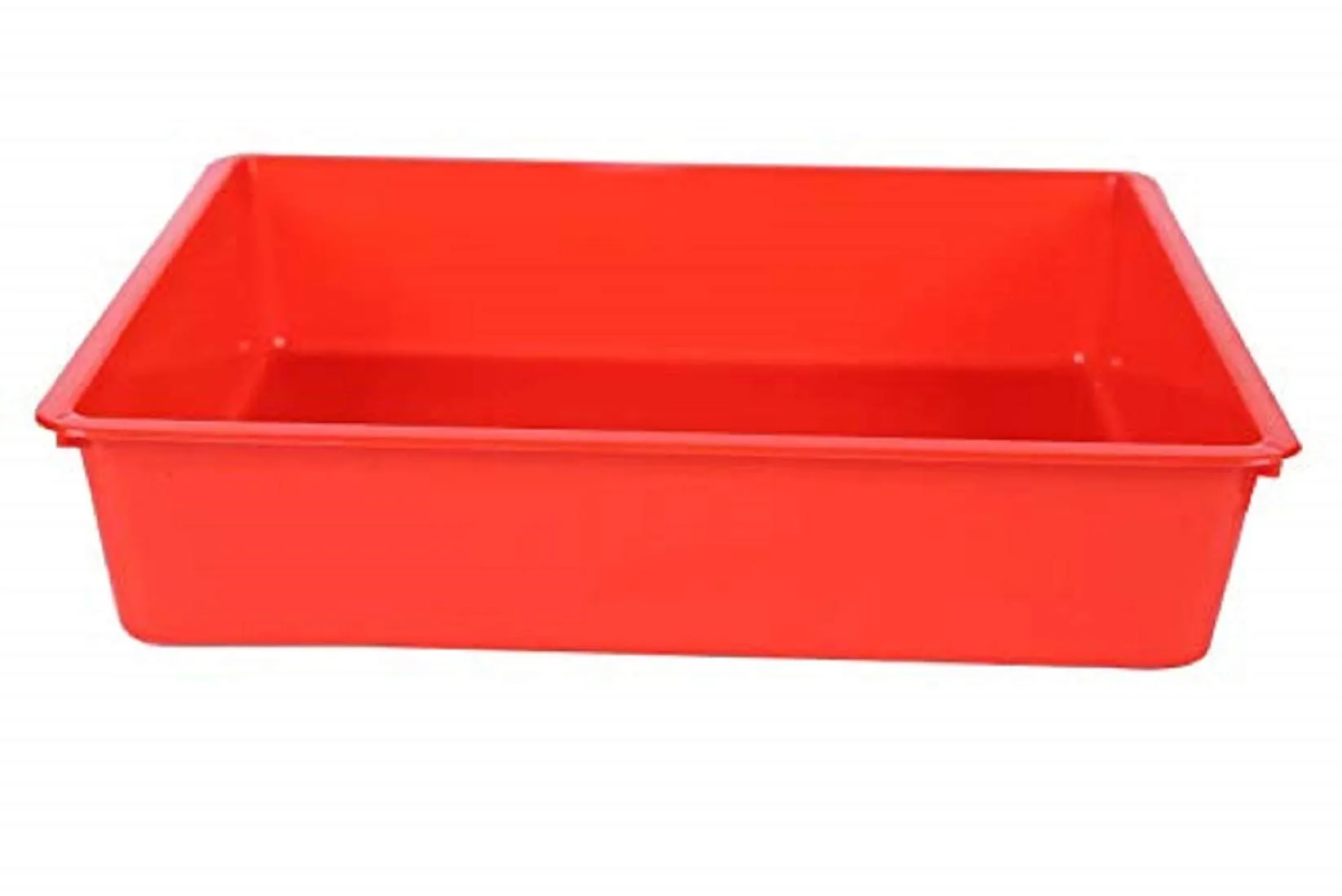 Kuber Industries Stationary Office Tray|Solid Plastic Material|File, Document, Paper Organizer|/Papers/Letters/folders Holder Desk Organizer (Color may Vary), Rectangular