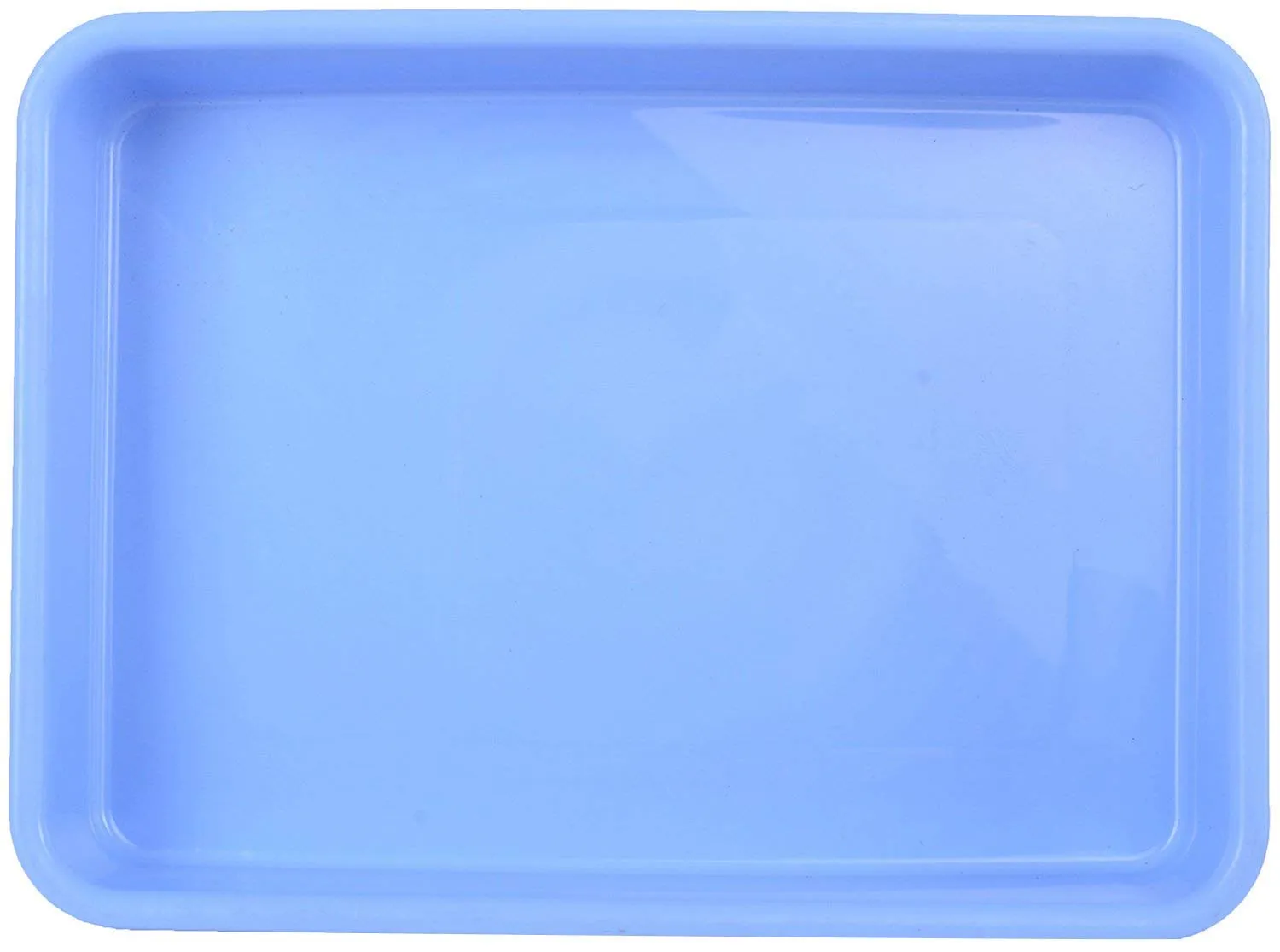 Kuber Industries Stationary Office Tray|Solid Plastic Material|File, Document, Paper Organizer|/Papers/Letters/folders Holder Desk Organizer (Color may Vary), Rectangular