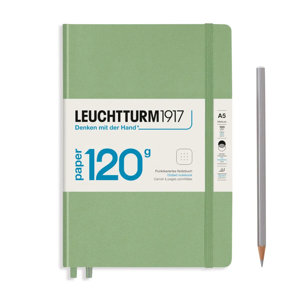 Leuchtturm1917 A5 Medium 120G Notebooks - Ruled