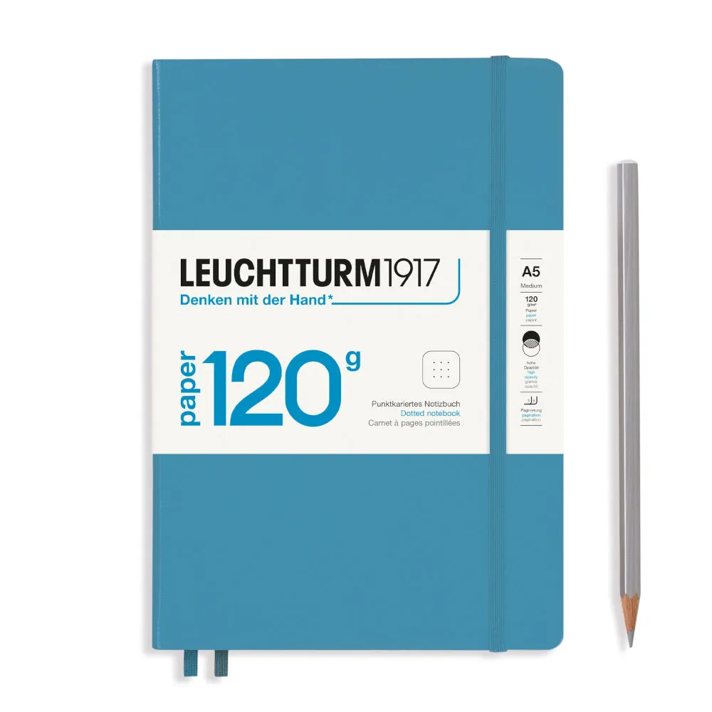 Leuchtturm1917 A5 Medium 120G Notebooks - Ruled