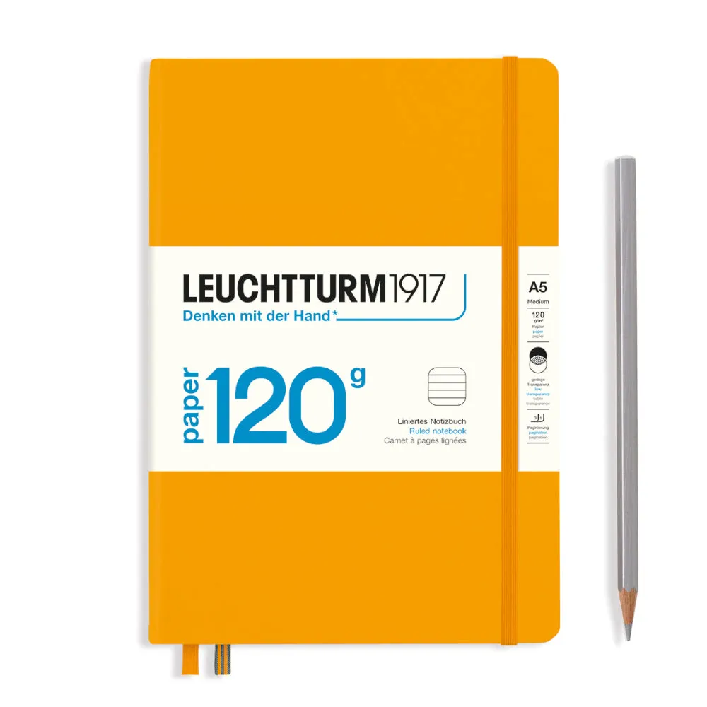Leuchtturm1917 A5 Medium 120G Notebooks - Ruled
