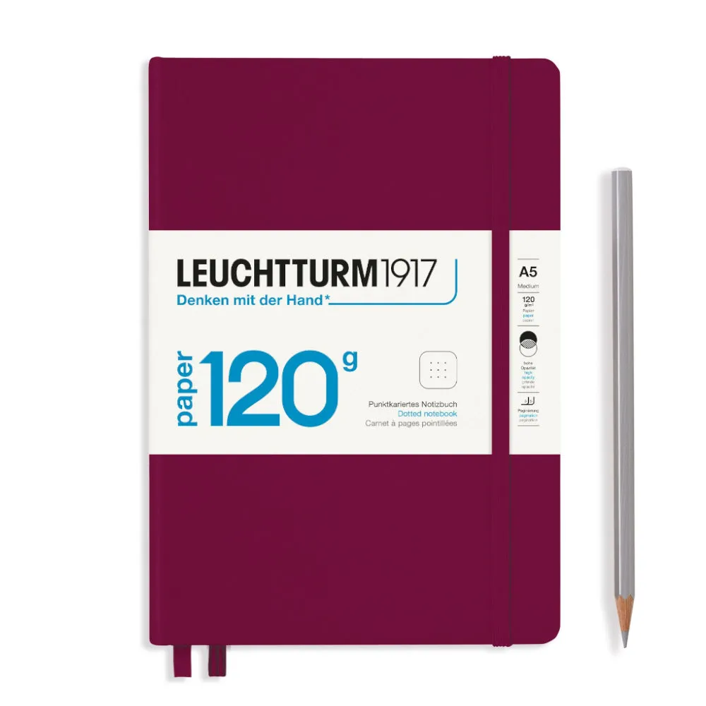 Leuchtturm1917 A5 Medium 120G Notebooks - Ruled