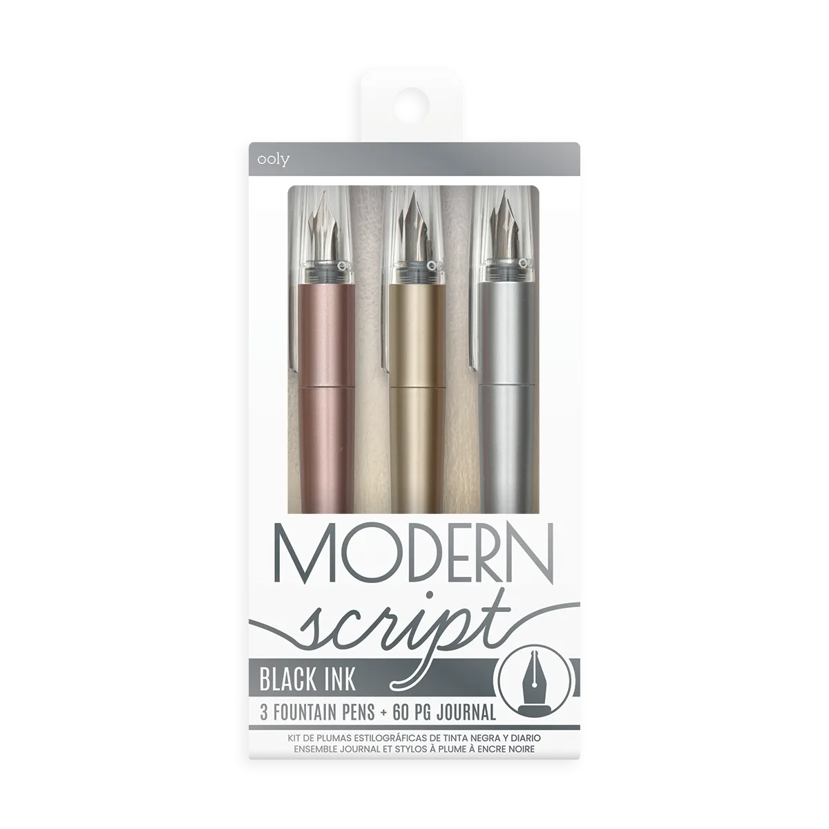 Modern Script Fountain Pens and Journal