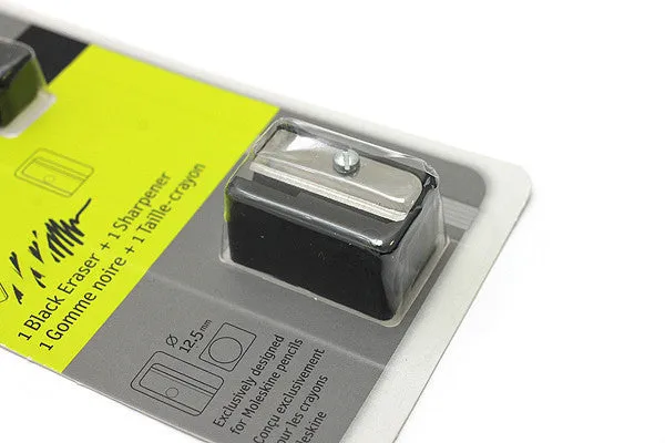 Moleskine Eraser and Sharpener Set