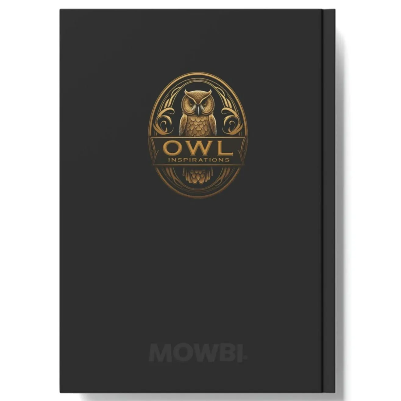 Owl Inspirations - Motorcycle Owl - Hard Backed Journal
