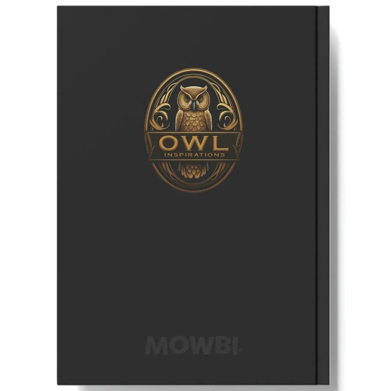 Owl Inspirations - Owl Painting - Hard Backed Journal