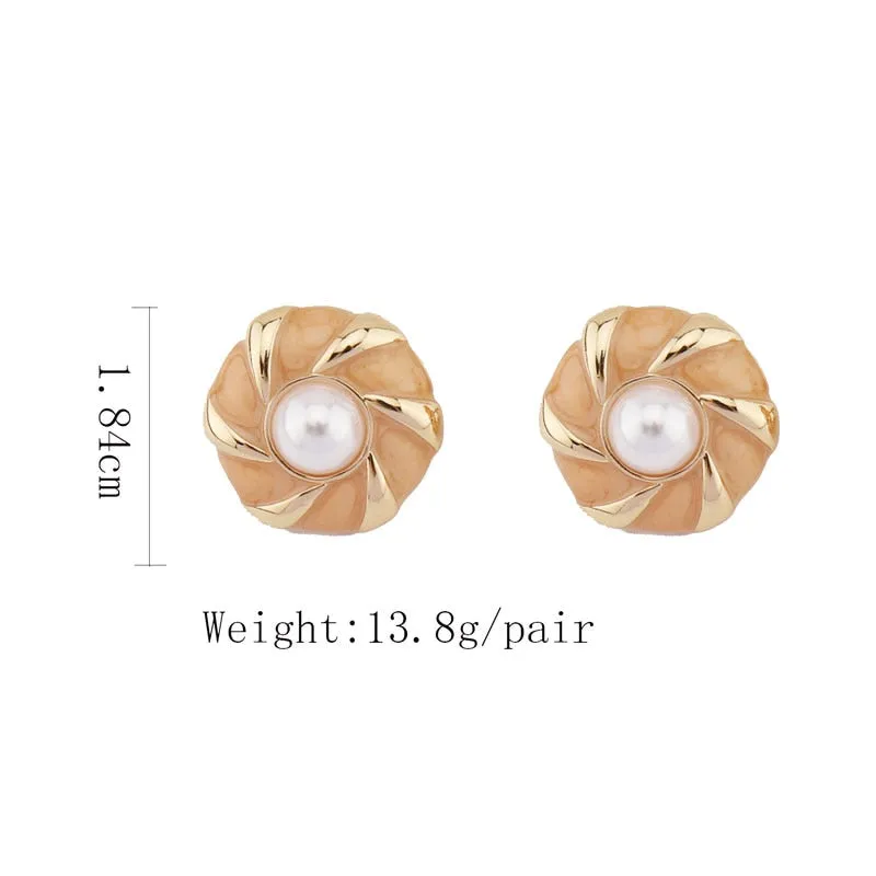Pearl Ear Clips No Piercing Earrings