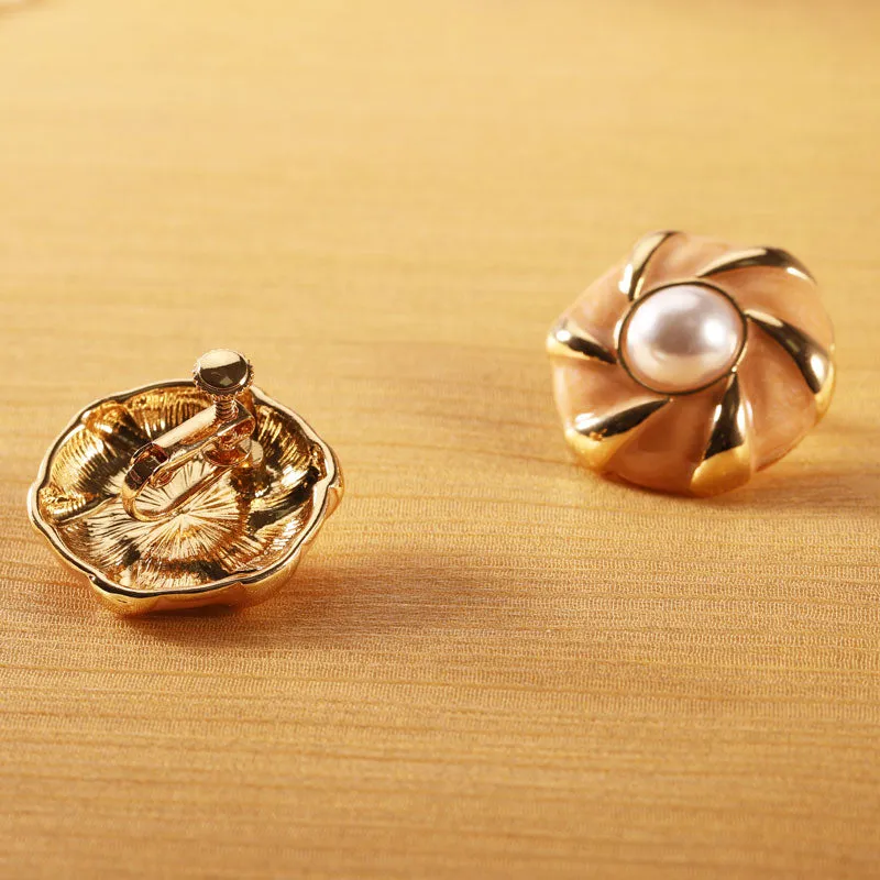 Pearl Ear Clips No Piercing Earrings