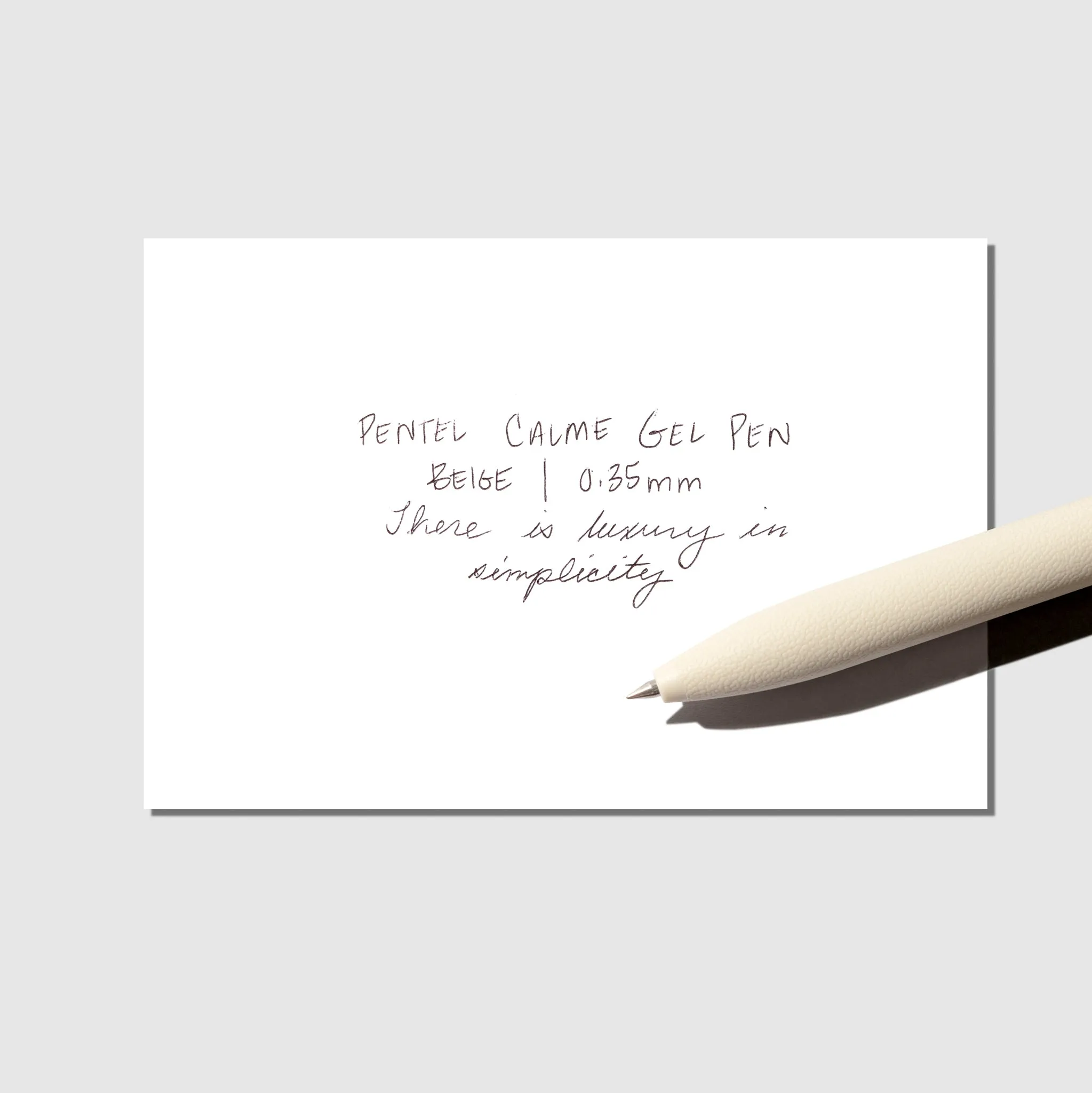 Pentel Calme Gel Pen | 0.35 mm