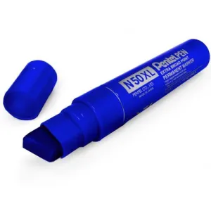 Pentel Permanent Marker Blue 6 Pcs Box